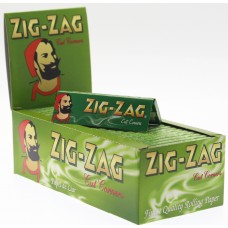 Zig-Zag標準紙 - 綠色切角 - 盒裝 Zig-Zag標準紙 - 綠色切角 - 盒裝